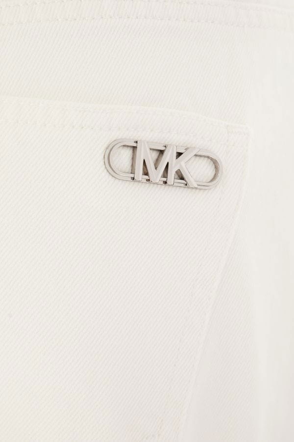 Michael Kors White Denim Jeans In White