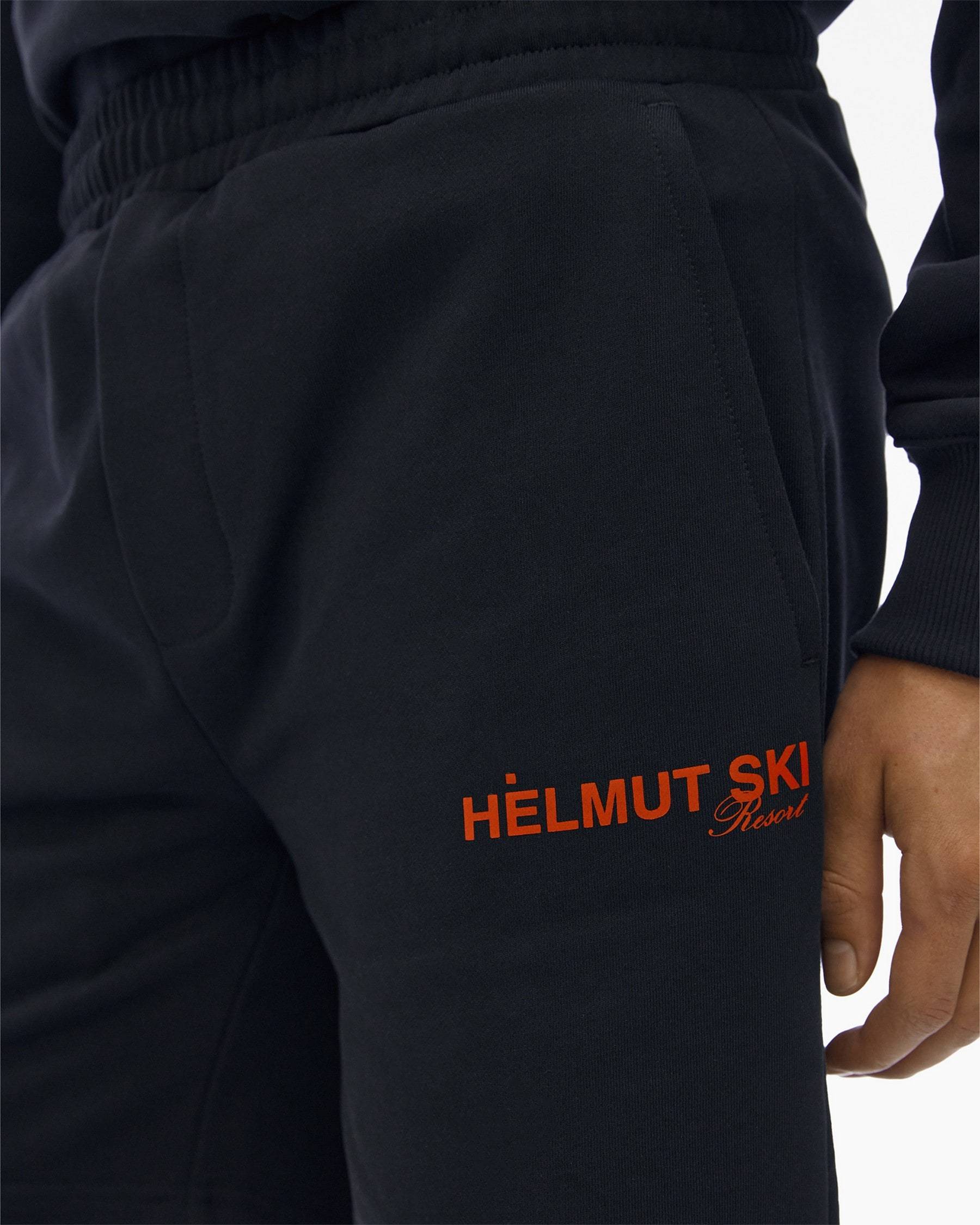 Helmut Lang Logo Shorts In Black