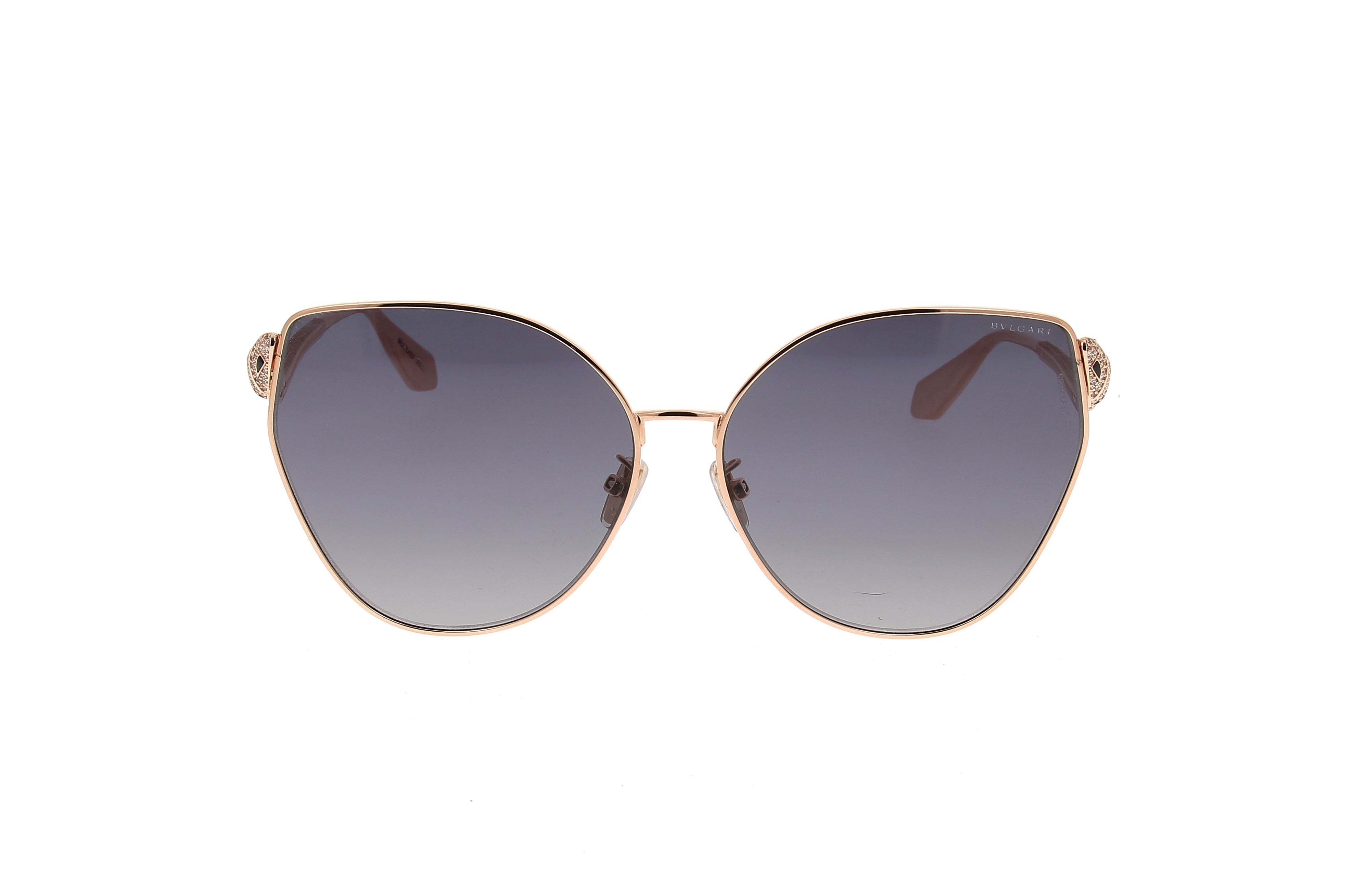 Bvlgari Logo Sunglasses In Gray