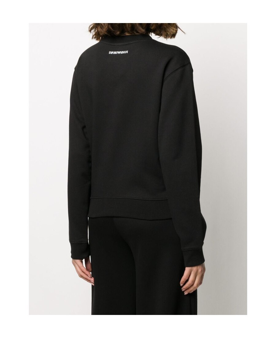 EMPORIO ARMANI LOGO PRINTED SWEATER