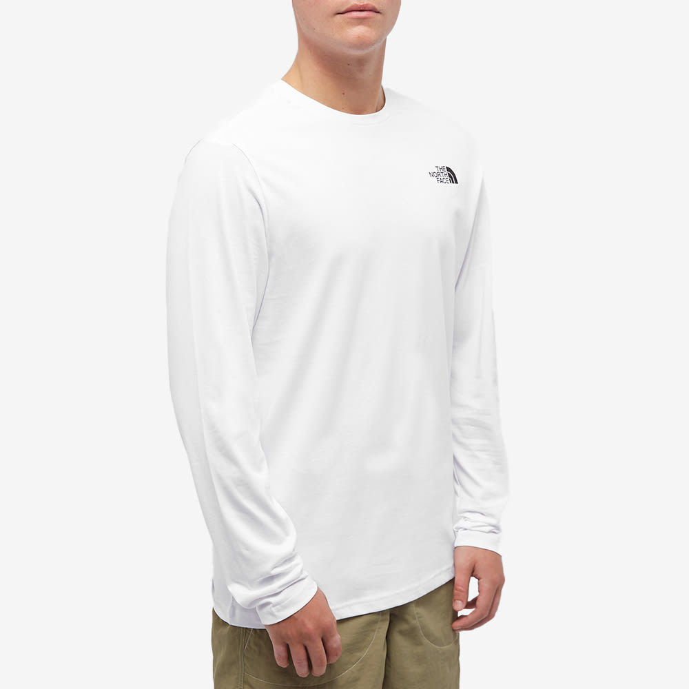 The North Face Long-sleeved T-shirt In White