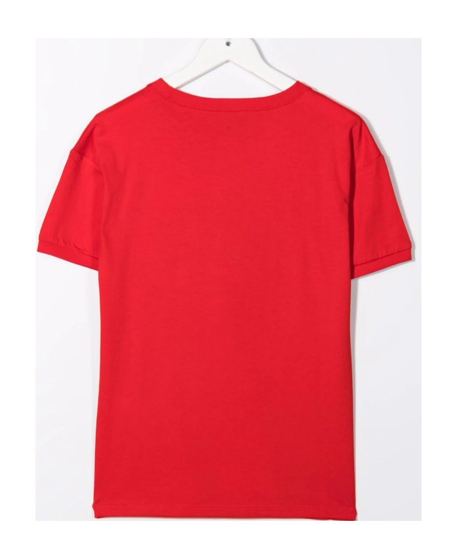 Gucci Logo-print Short-sleeved T-shirt In Red