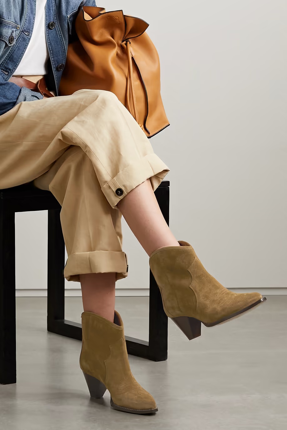Shop Isabel Marant Darizo Suede Ankle Boots In Brown