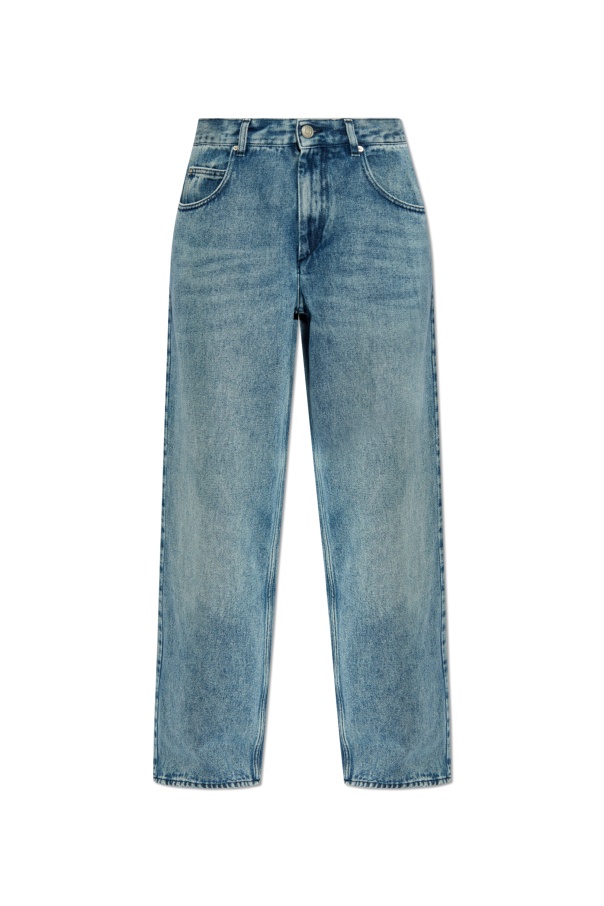 Isabel Marant Joanny Jeans In Blue
