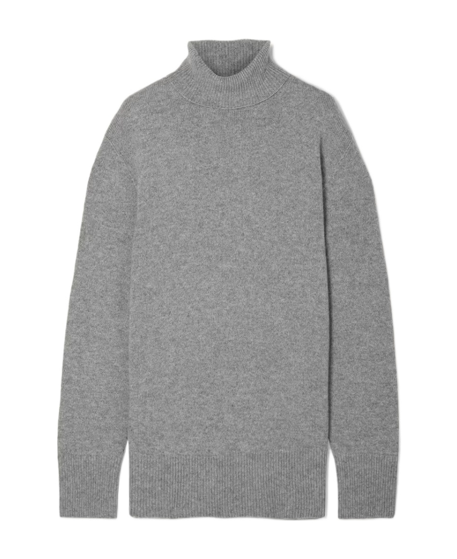 The Row Roll-neck Long Jumper In Gray