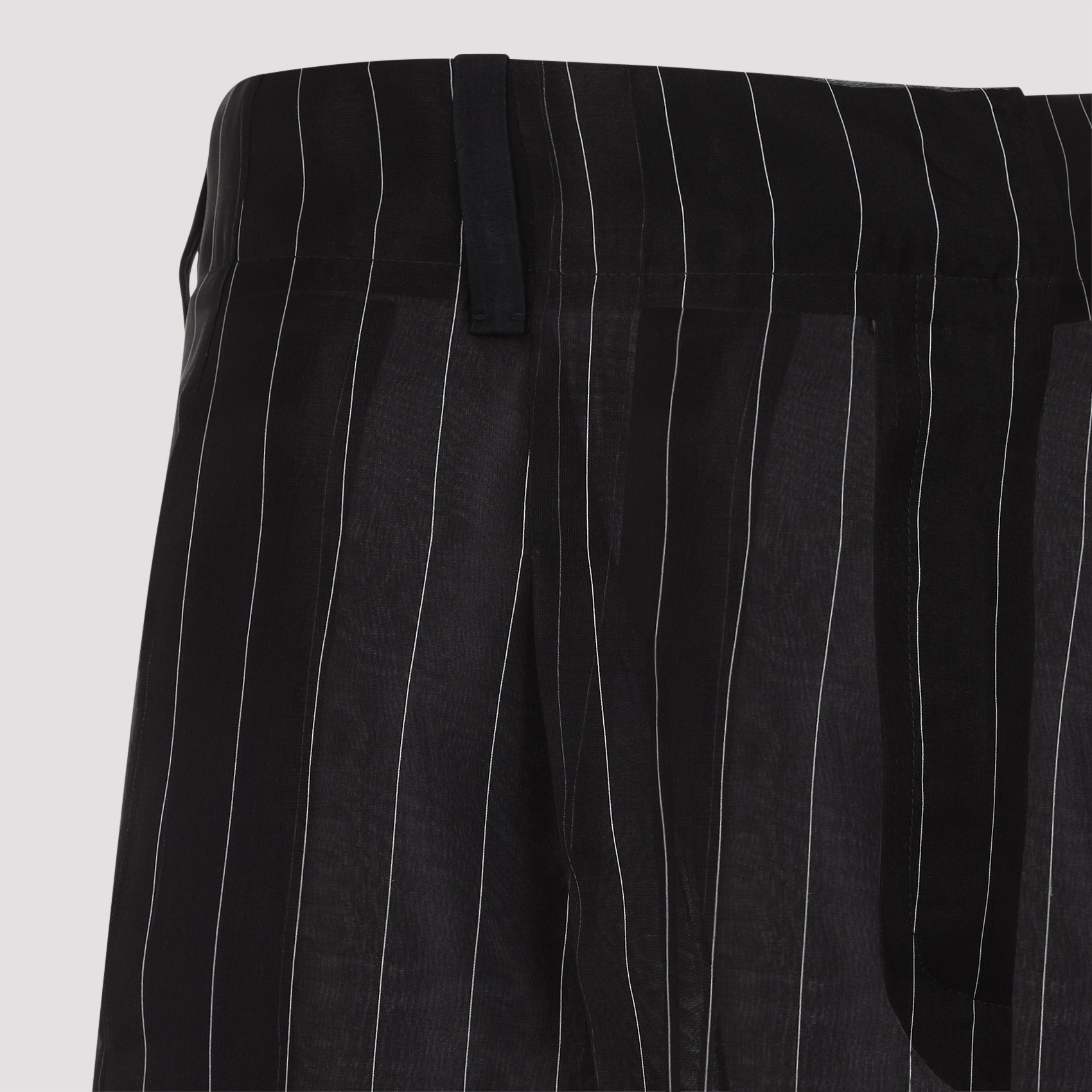 Khaite Trasnlucent Trousers In Black
