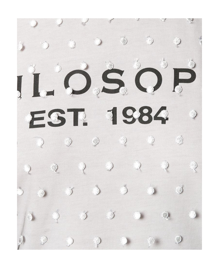 Shop Philosophy Di Lorenzo Serafini Lace Short-sleeved T-shirt In White