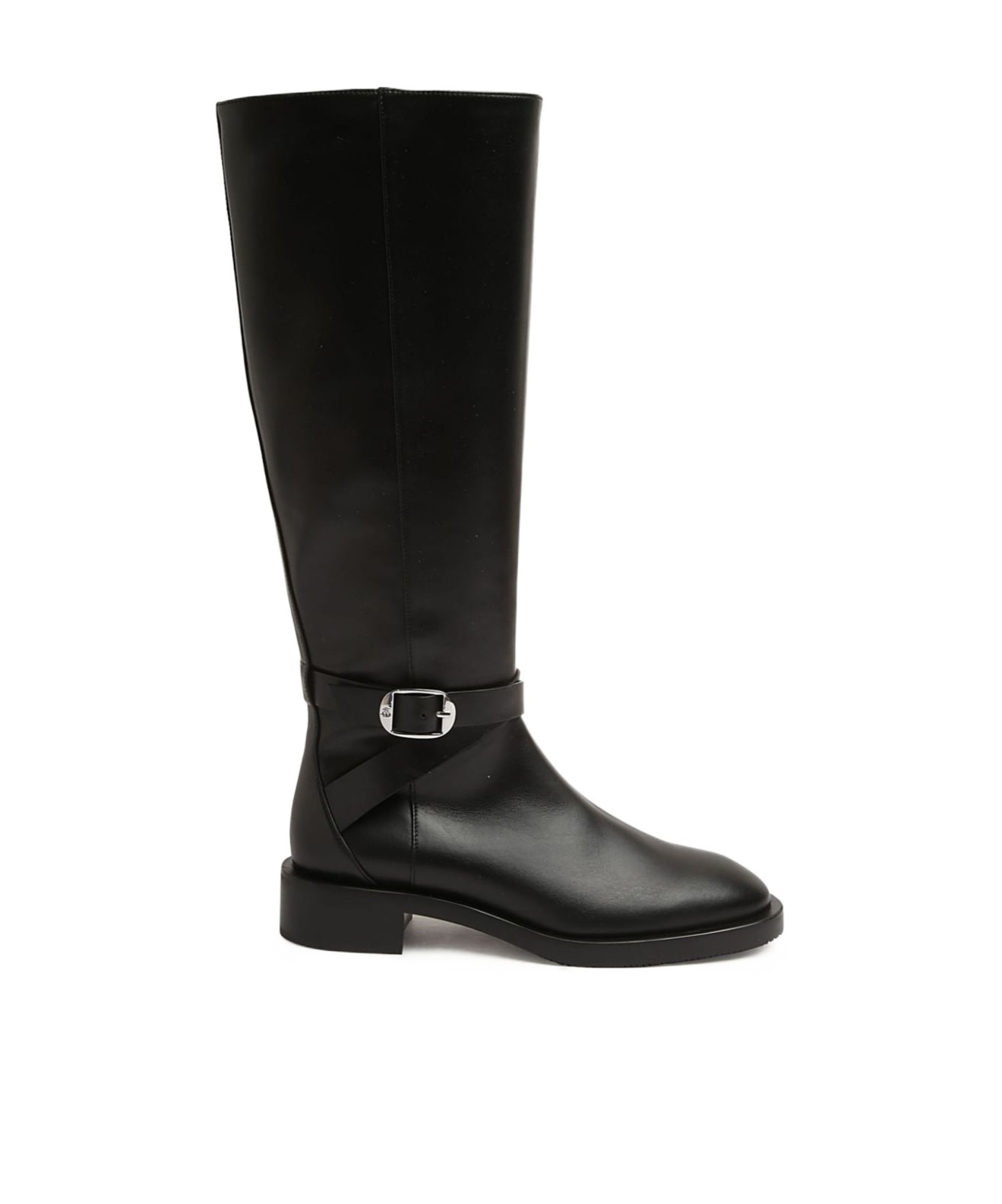 Shop Stuart Weitzman Round-head Boots In Black