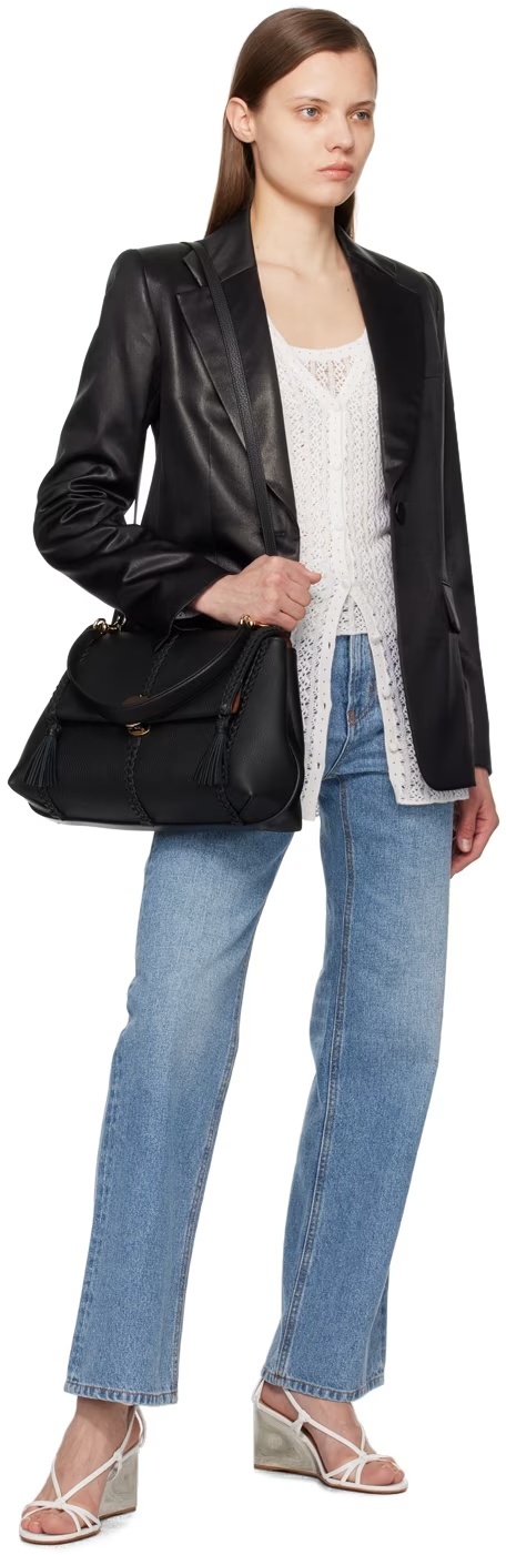Chloé Single-button Suit Jacket In Black