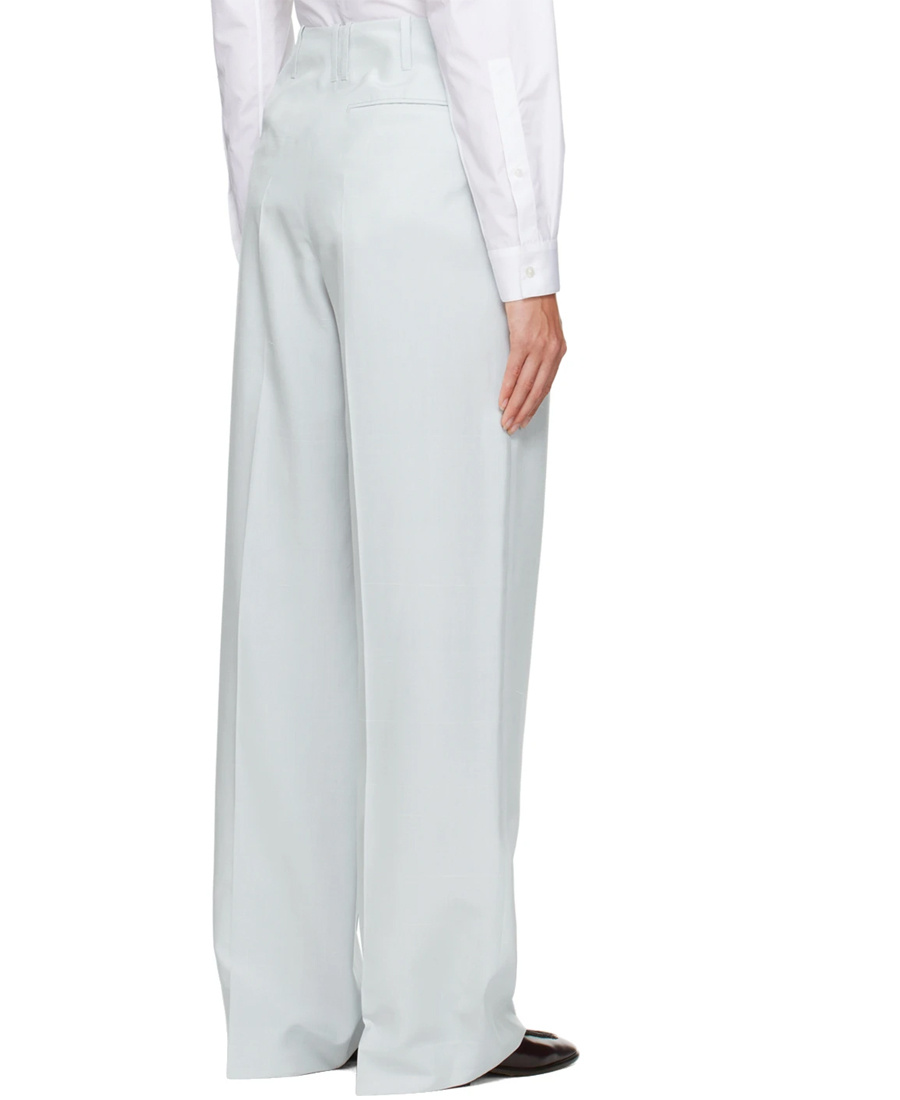 Shop The Row Gaugin Zipper Casual Pants In White