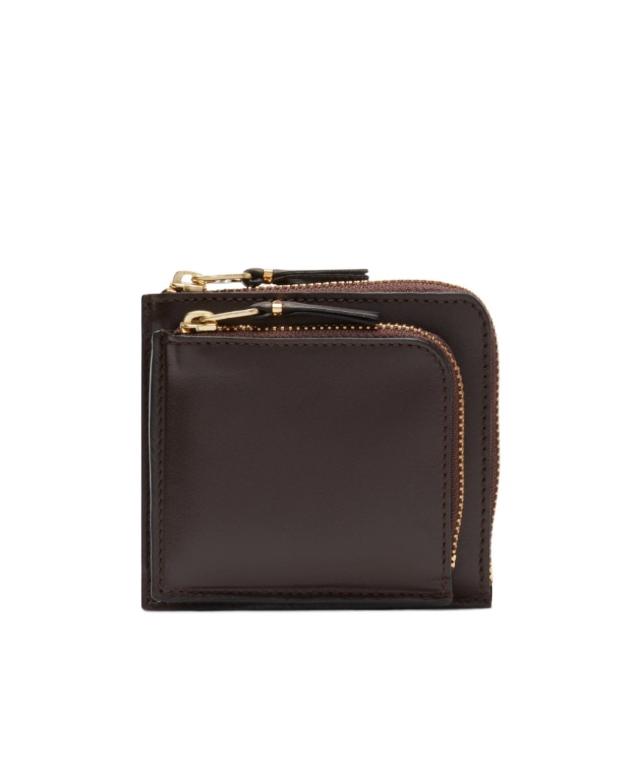 COMME DES GARÇONS ZIPPED-POCKET LEATHER WALLET 