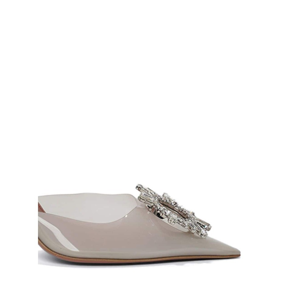 AMINA MUADDI POINTED HIGH-HEELED SANDALS