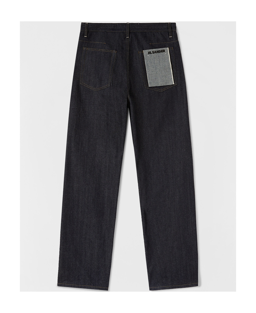JIL SANDER JIL SANDER MID-RISE STRAIGHT LEG JEANS