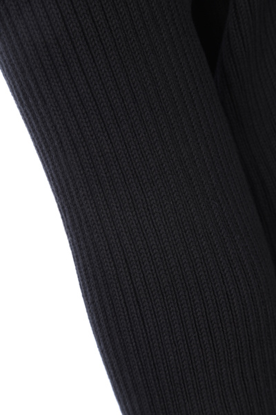 Balenciaga Lace-up Fitted Turtleneck Knitwear Black In Animal Print