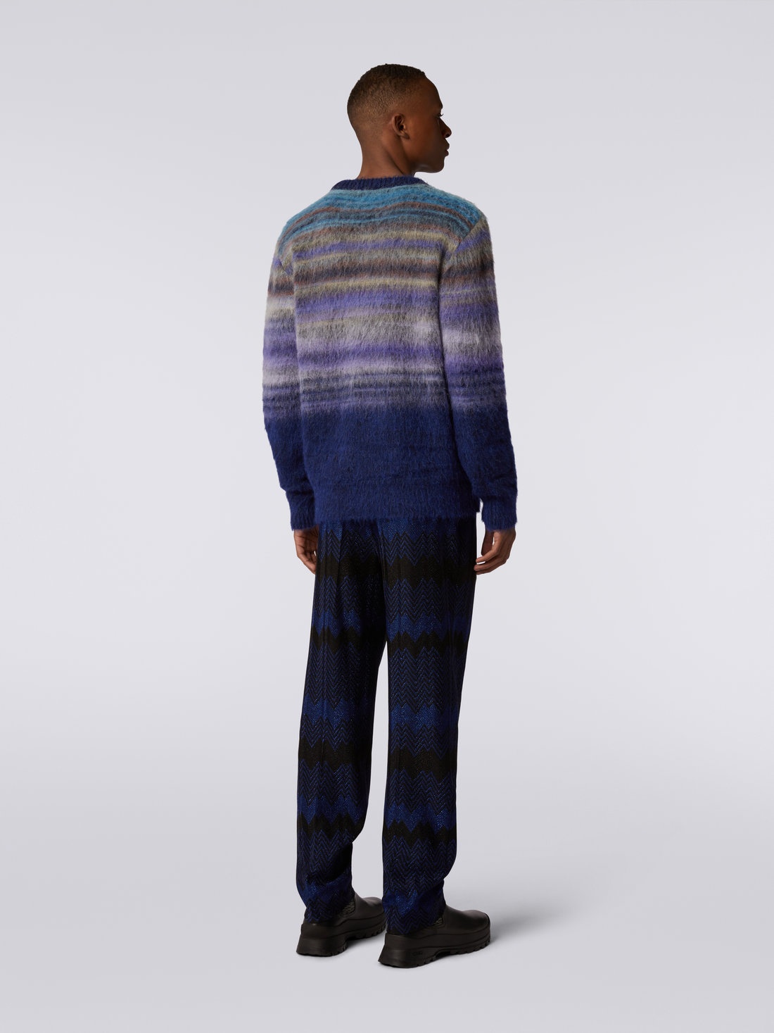 Missoni Degrade Shirt In Blue