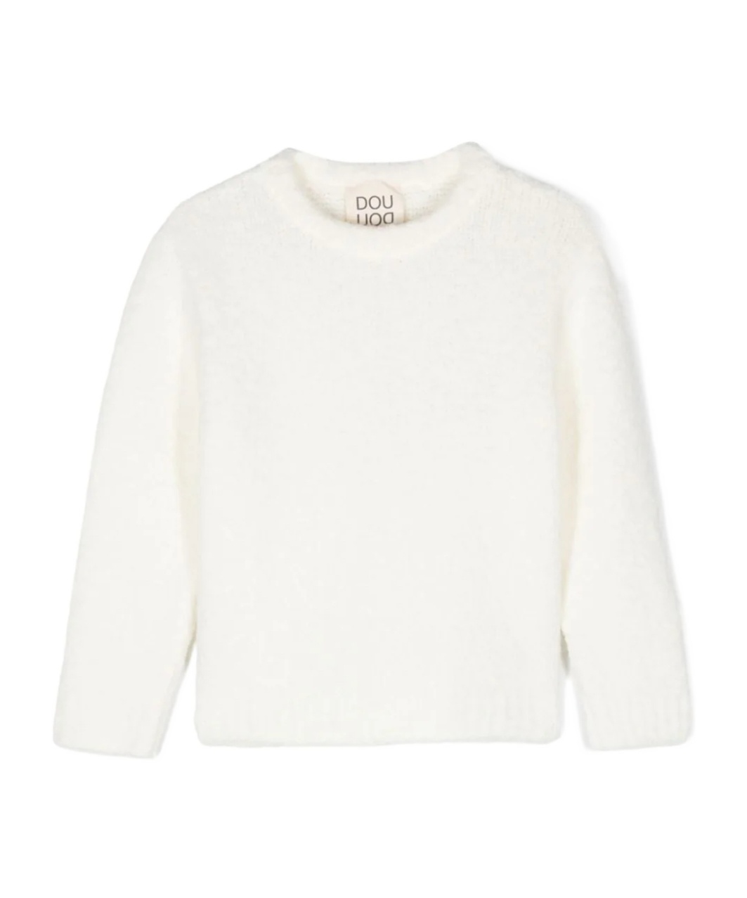 Douuod Knitted Sweater In White