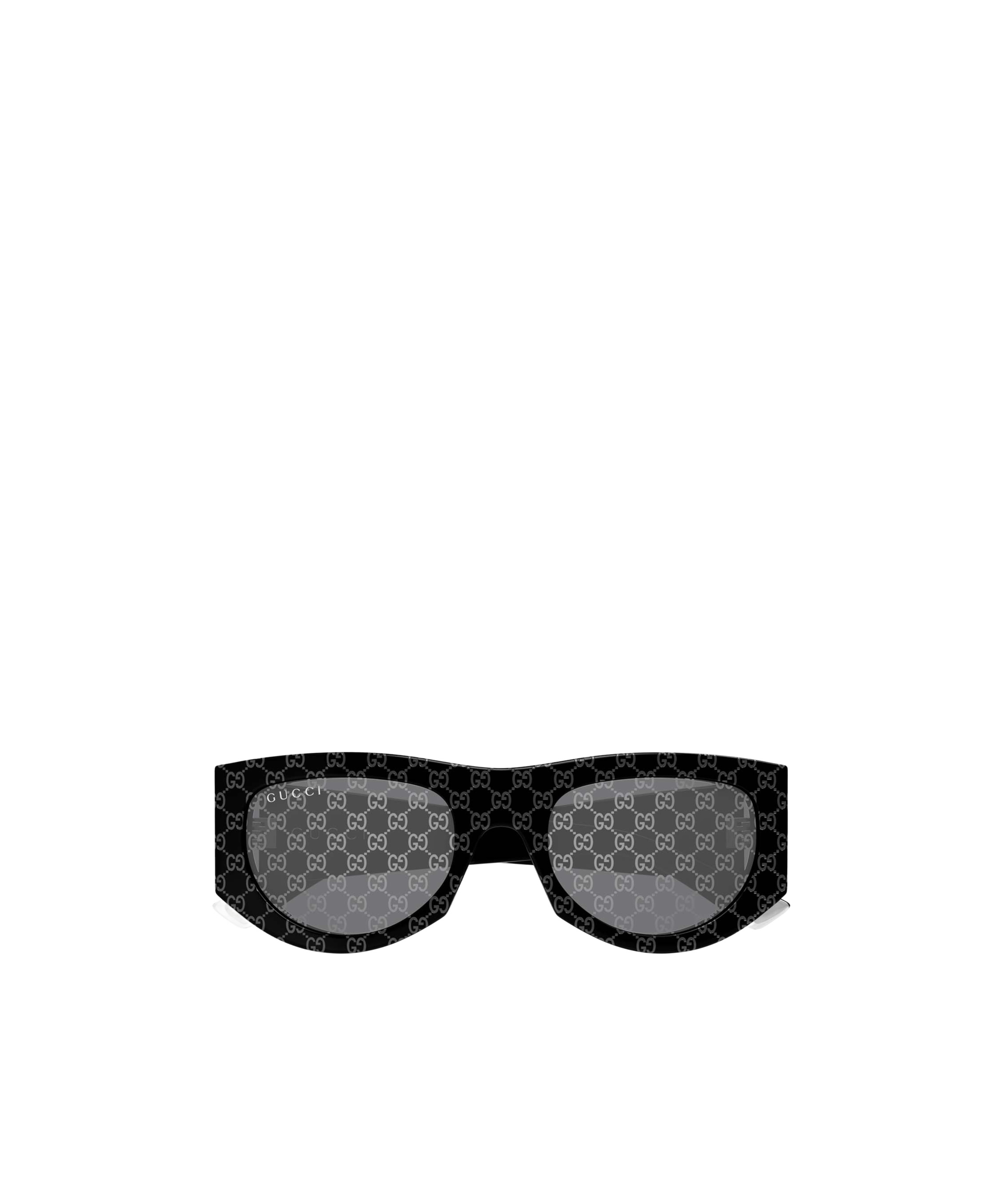 Gucci Eyewear Rectangular Frame Sunglasses In Black
