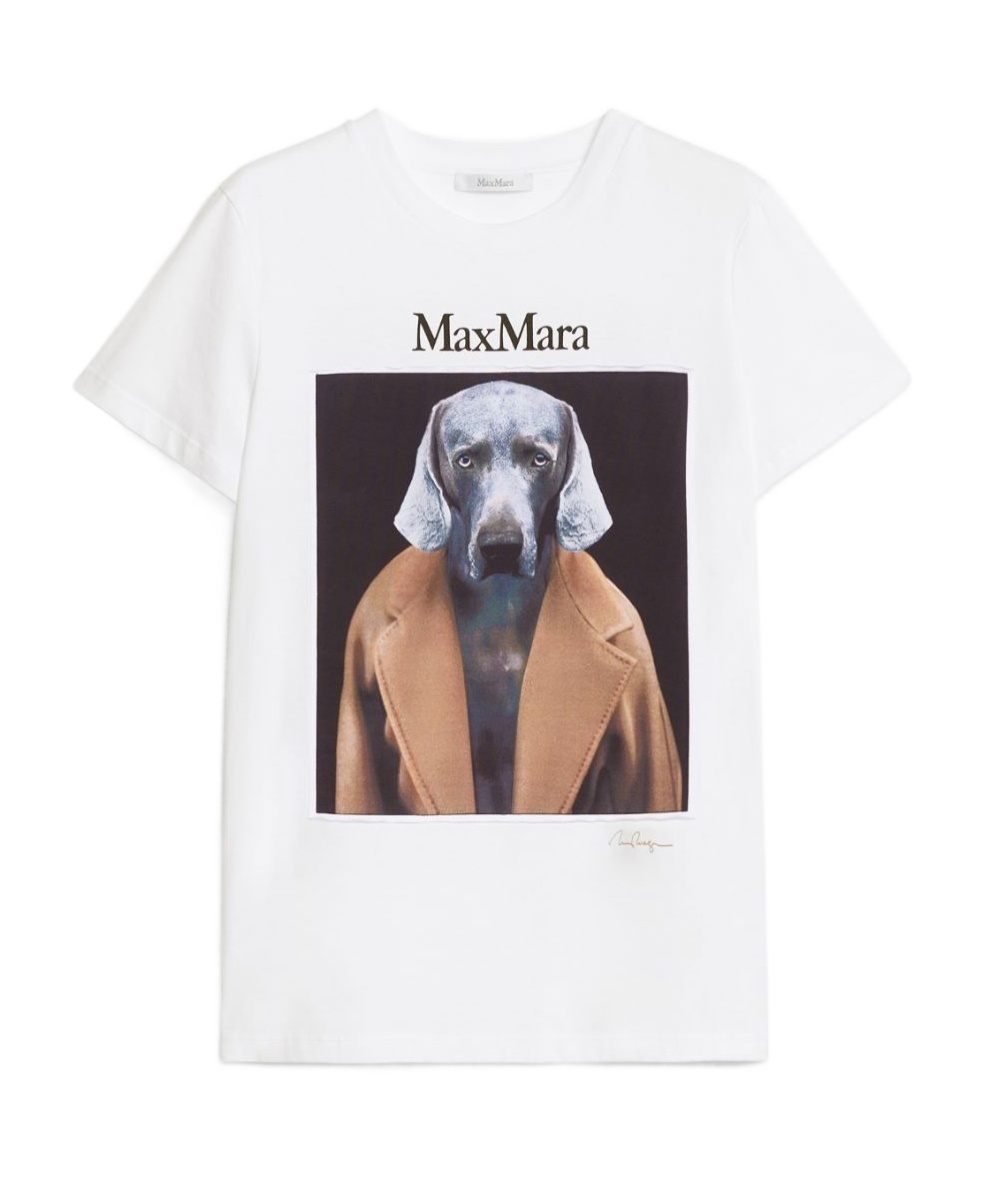 Max Mara Cipria T-shirt In White