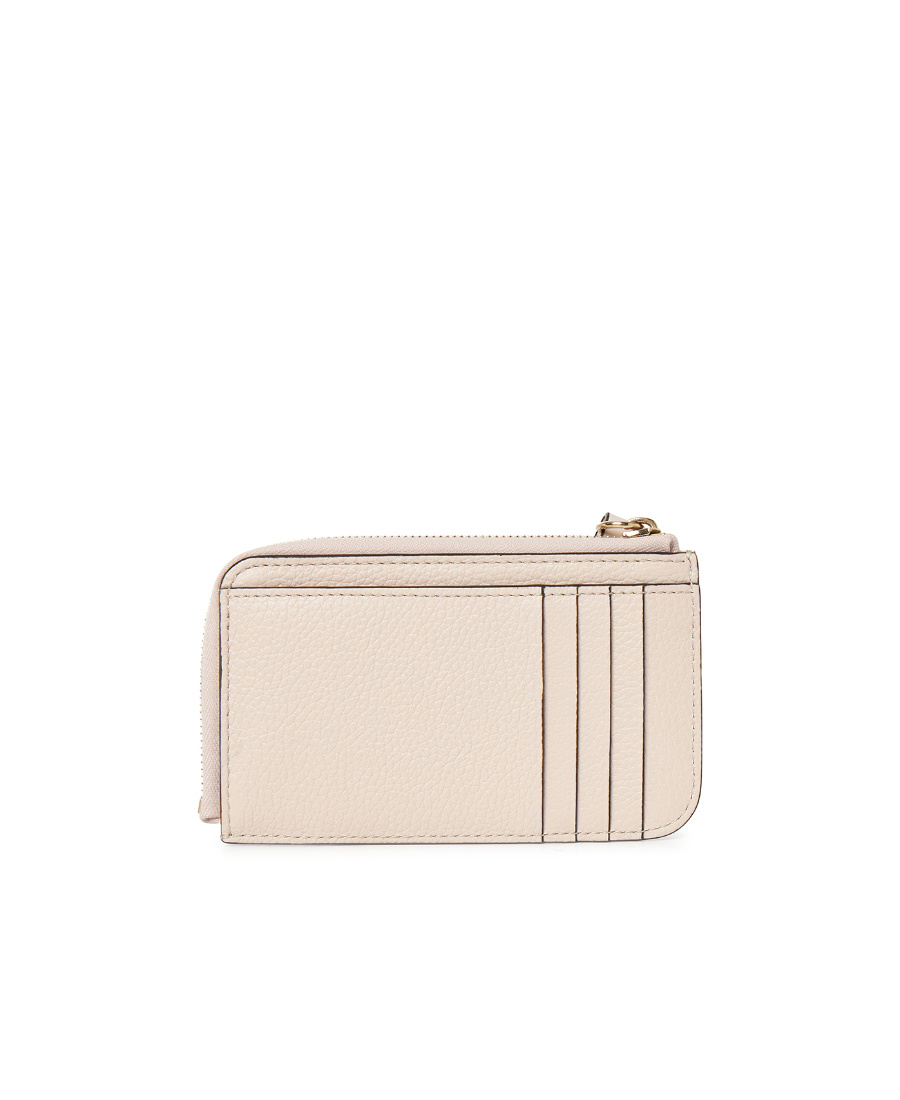 Chloé Logo Wallet In Nude