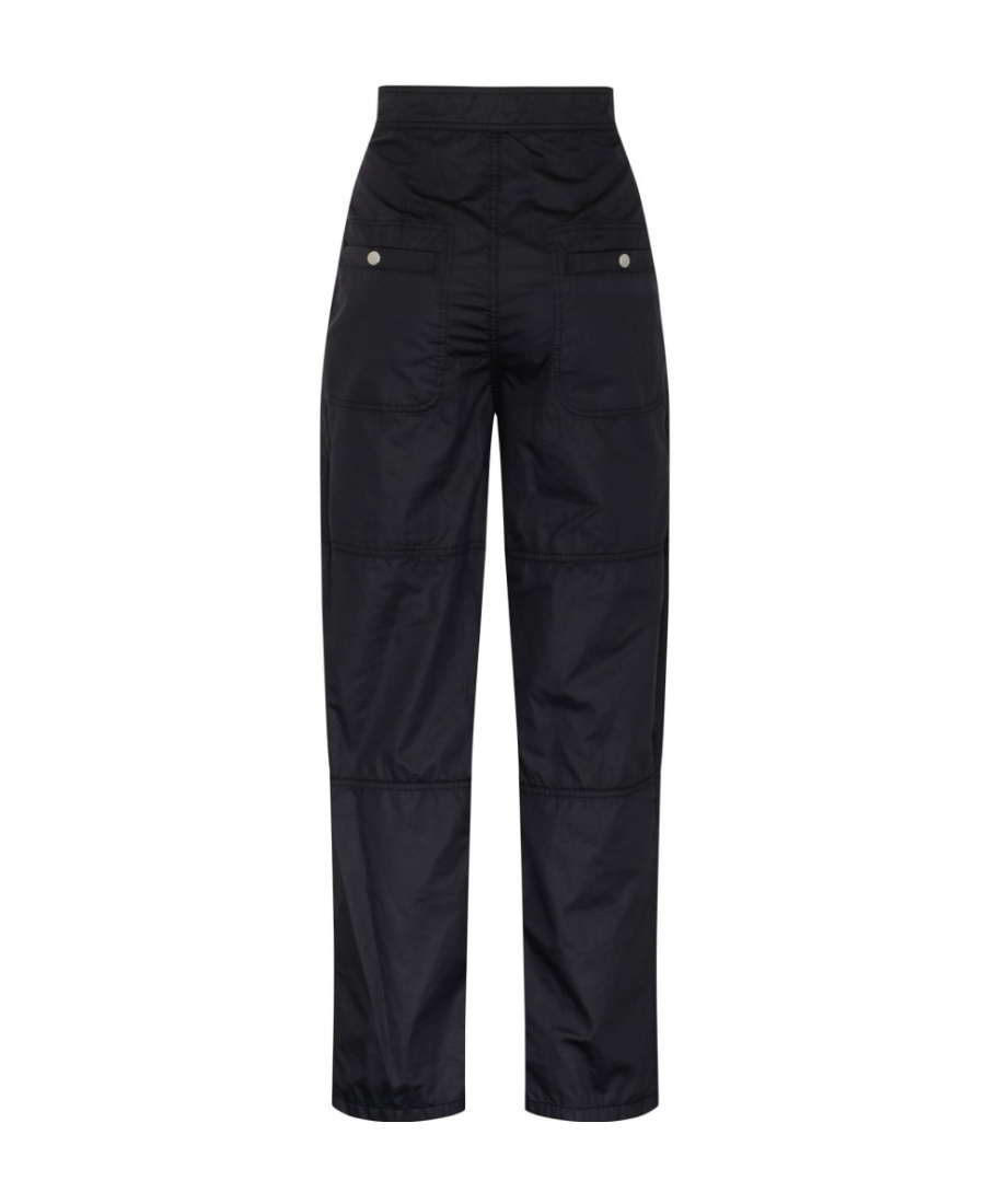 Shop Isabel Marant Multi-pocket Casual Pants In Black