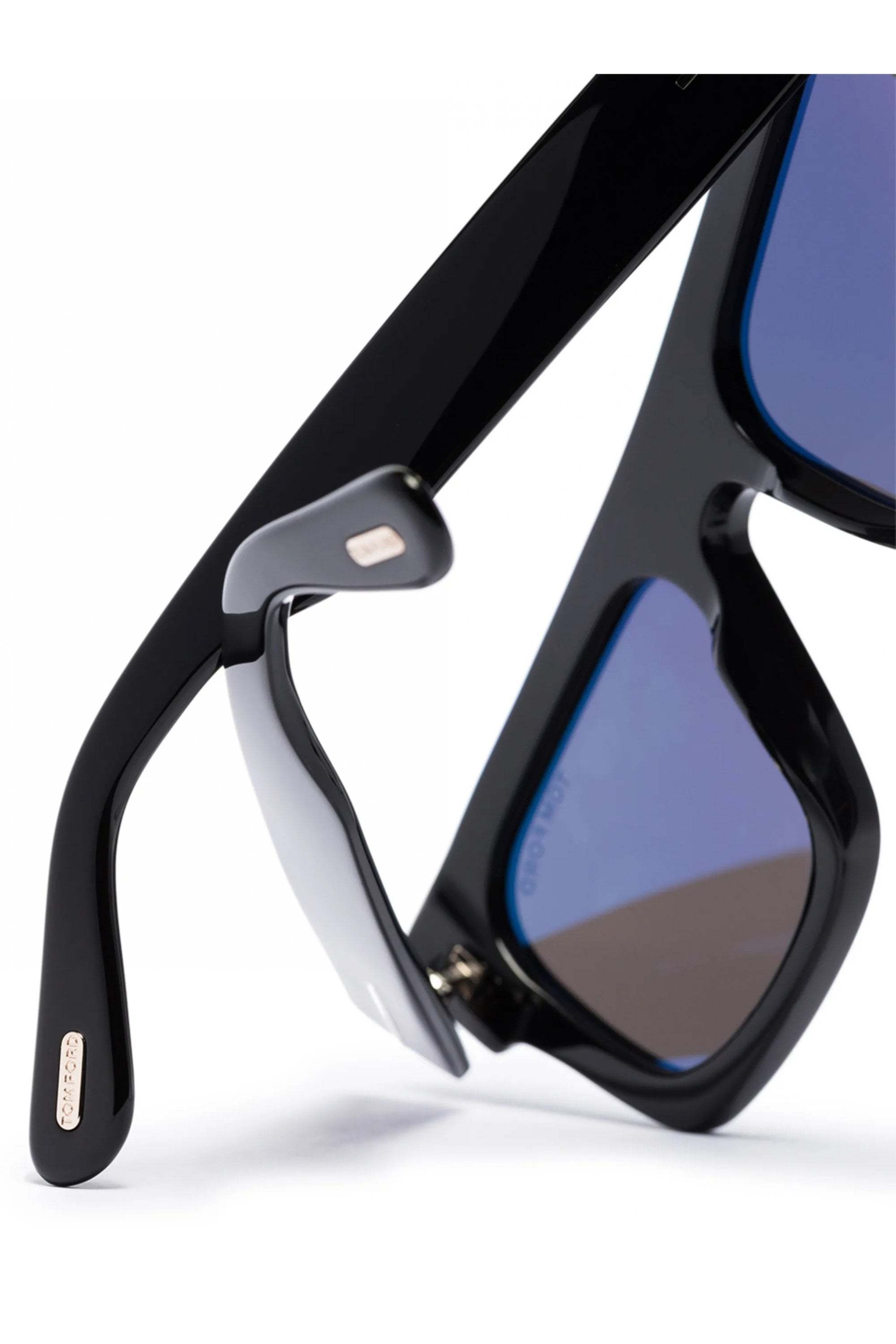 Tom Ford Ft0711 Square-frame Sunglasses In Black