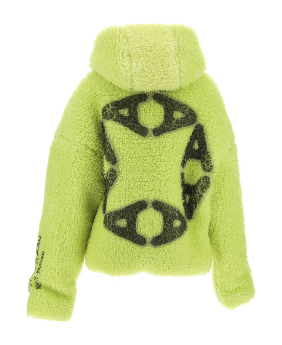 Alyx Men's Giubbotto Polar Mark Flood In Yellow