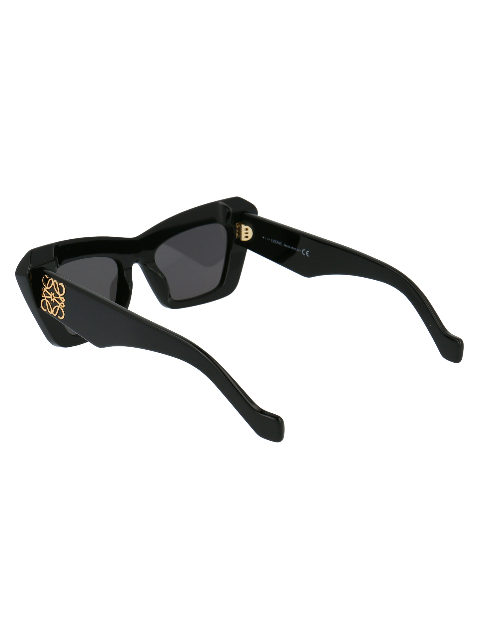 Loewe Oversized Cat-eye Frame Sunglasses In Black
