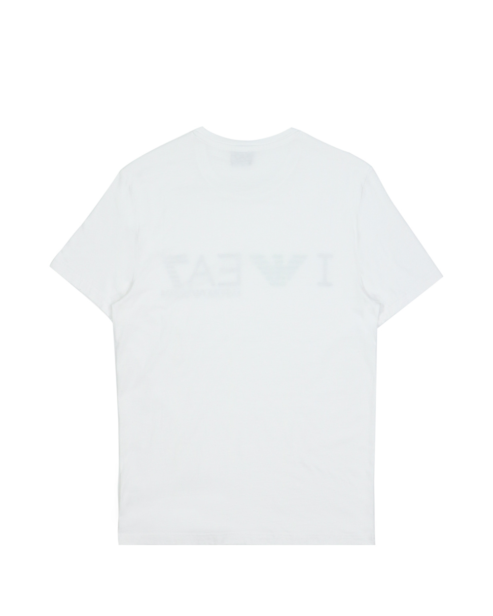 Ea7 Logo Printed T-shirt In White