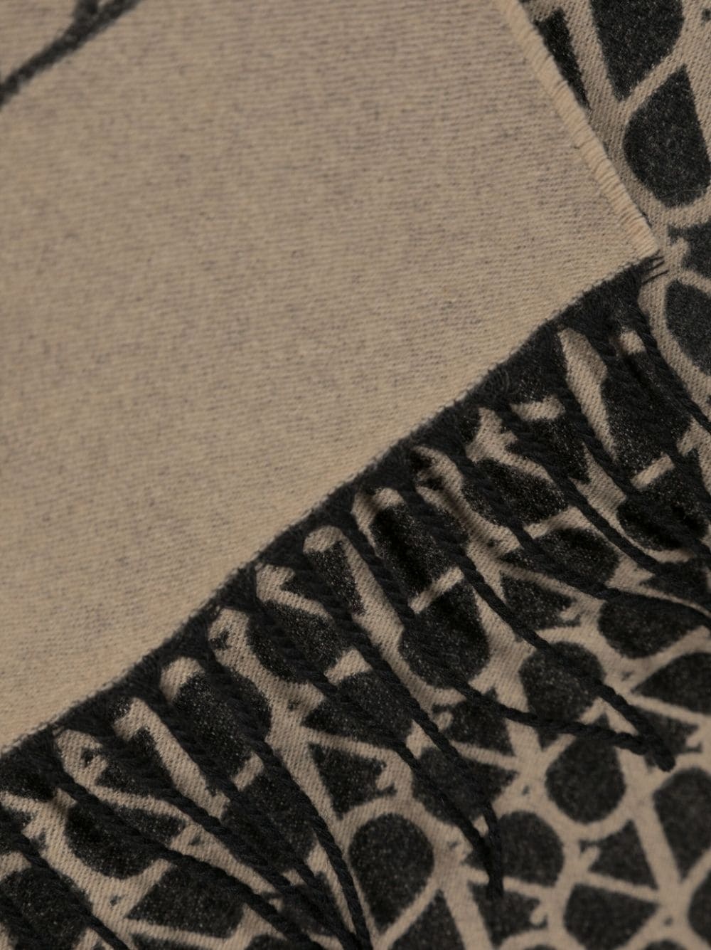 Valentino Toile Iconographe Reversible Scarf In Multicolor