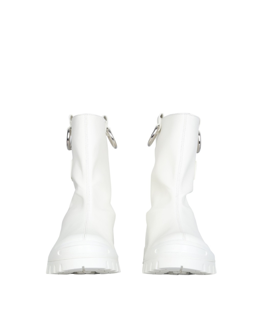 Msgm Rain Boots In White