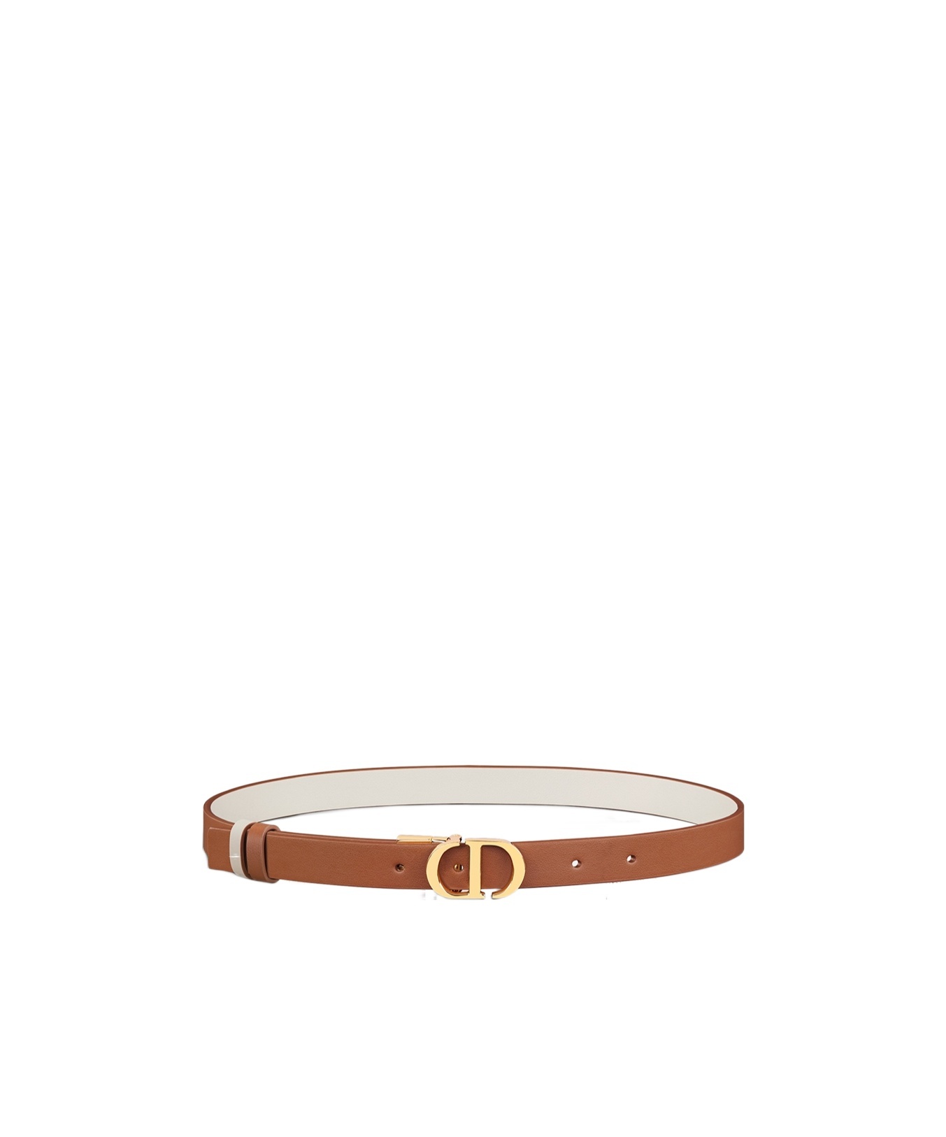 Dior 30 Montaigne Double-sided Belt In Brown