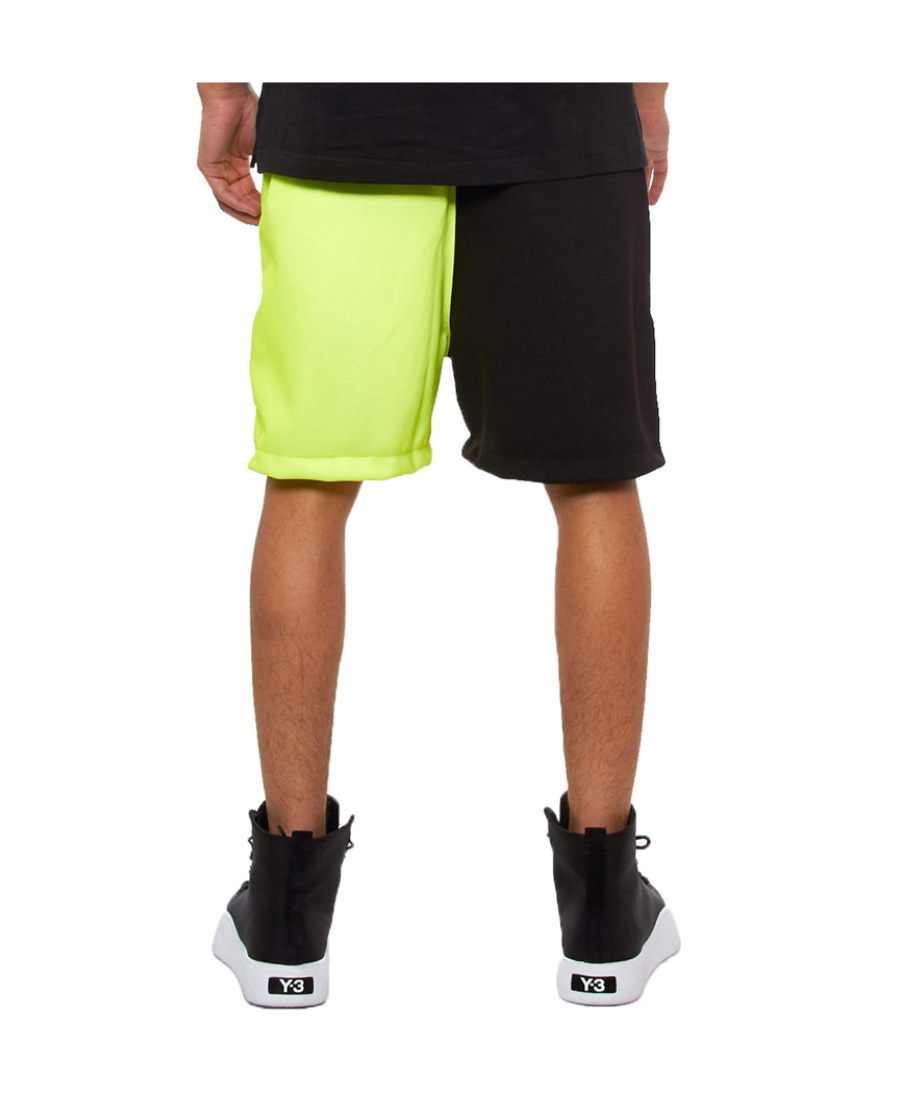 Daniel Patrick Stitching Leisure Sports Shorts In Black