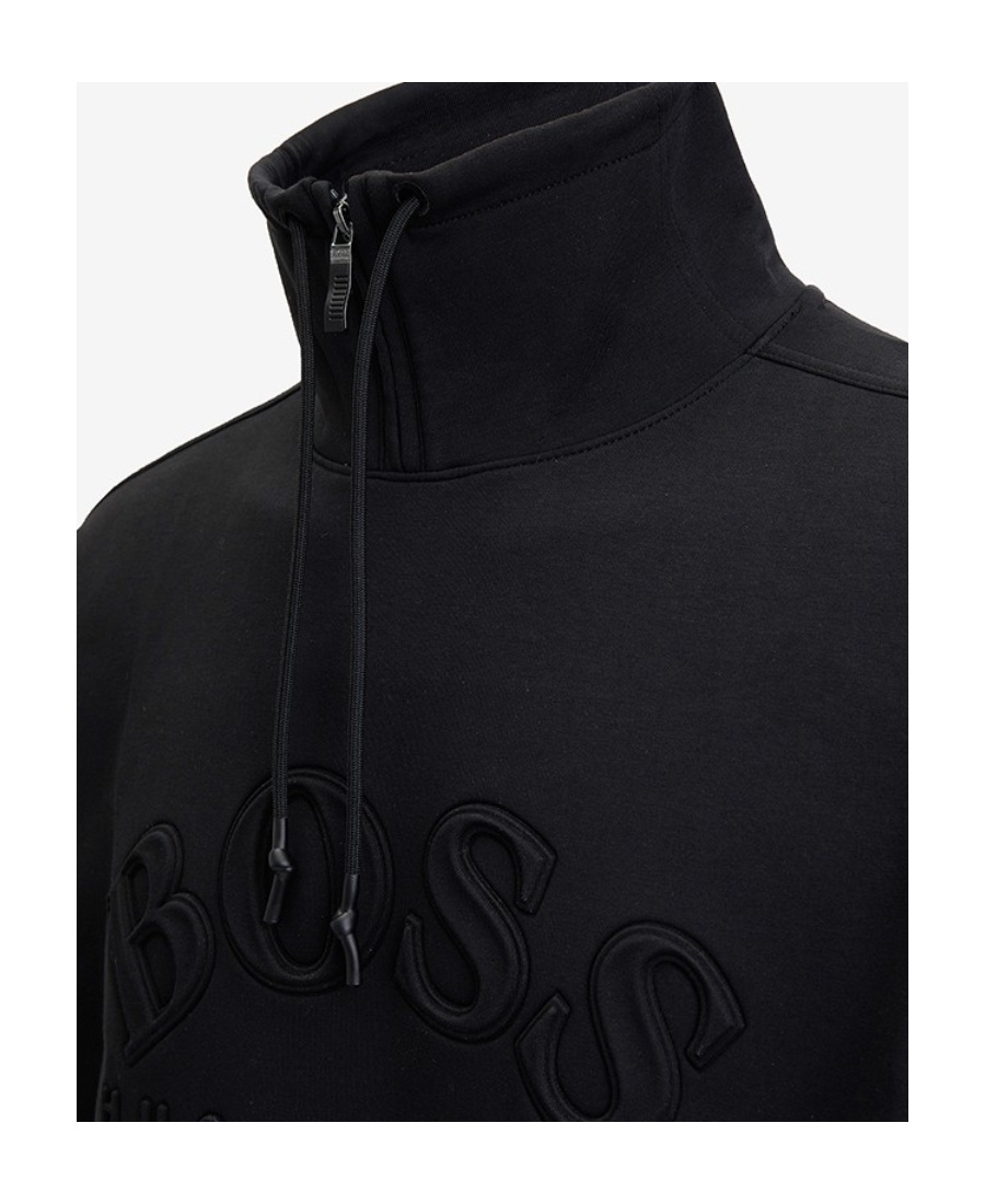 HUGO BOSS LOGO DETAILS SWEATER