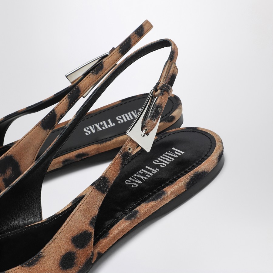 Paris Texas Low-heeled Sandals In Green