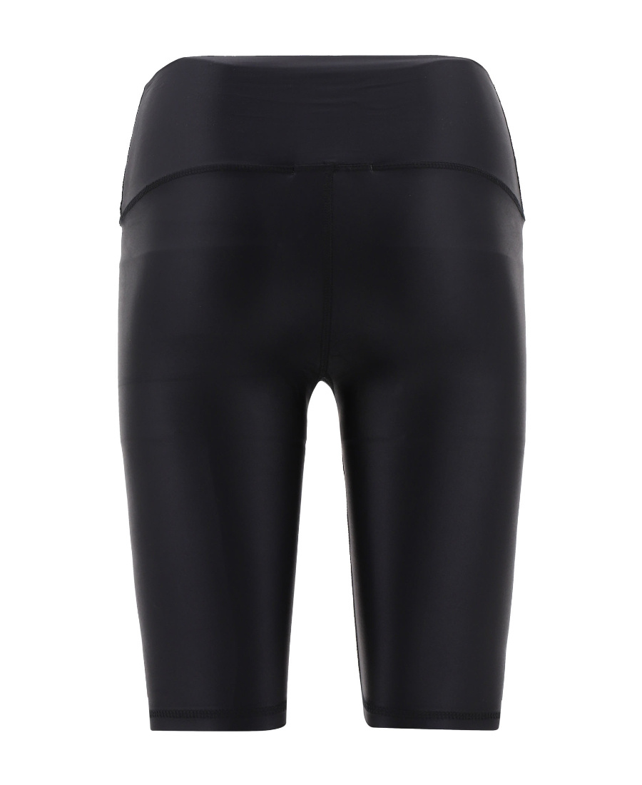 Msgm Logo-print Track Shorts In Black