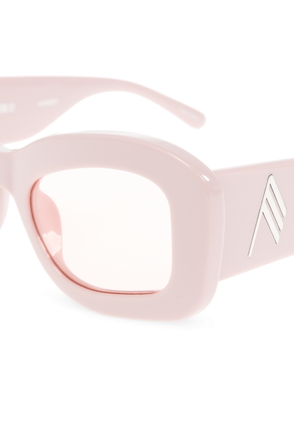 Linda Farrow Full Frame Sunglasses In Pink