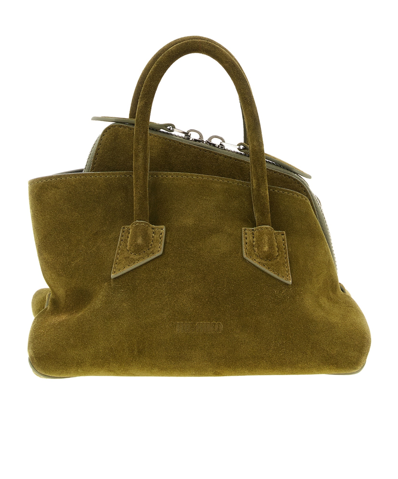 Attico La Passeggiata Mini Handbag In Brown