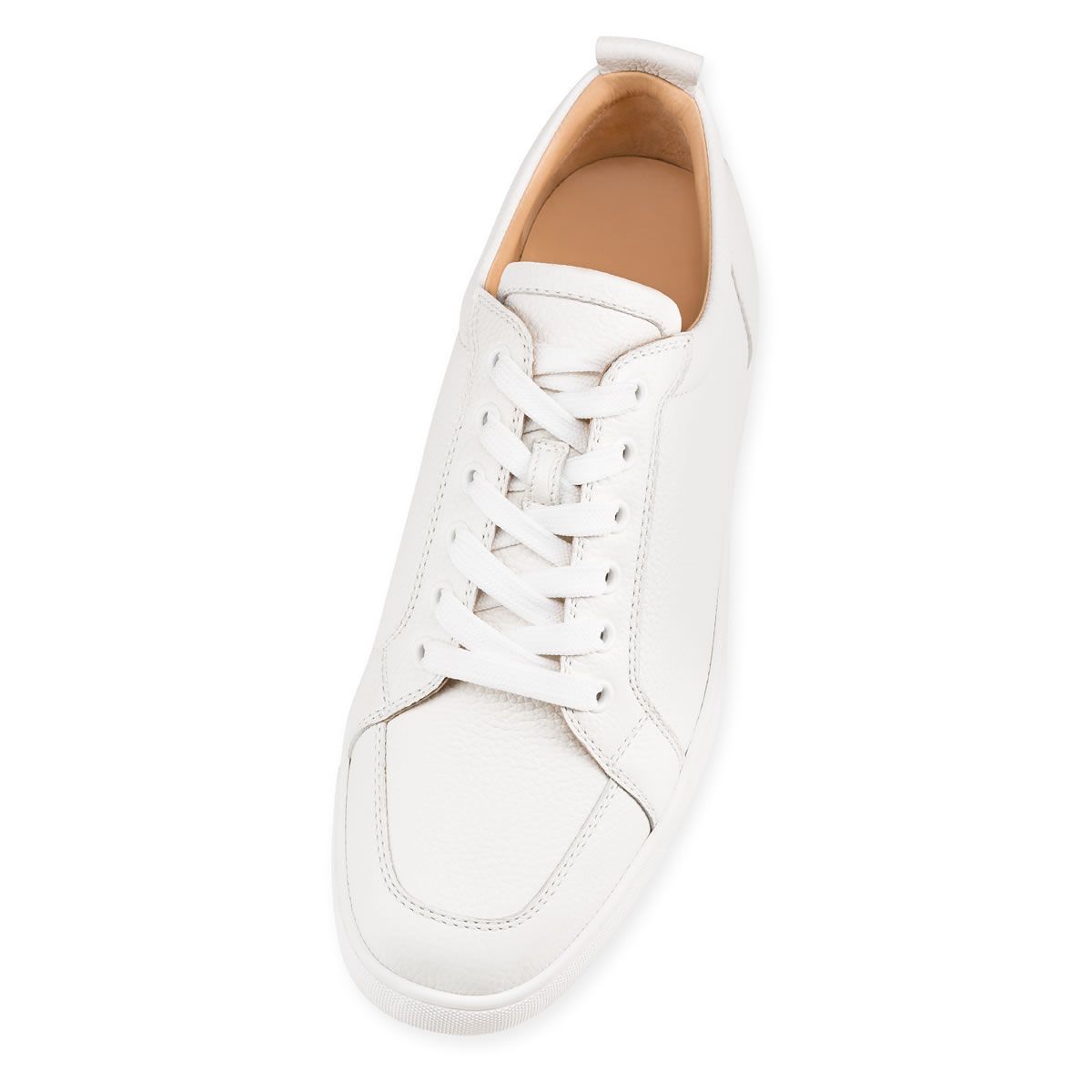 Christian Louboutin Louboutin Sneakers Louis Junior Mens Leather White In White