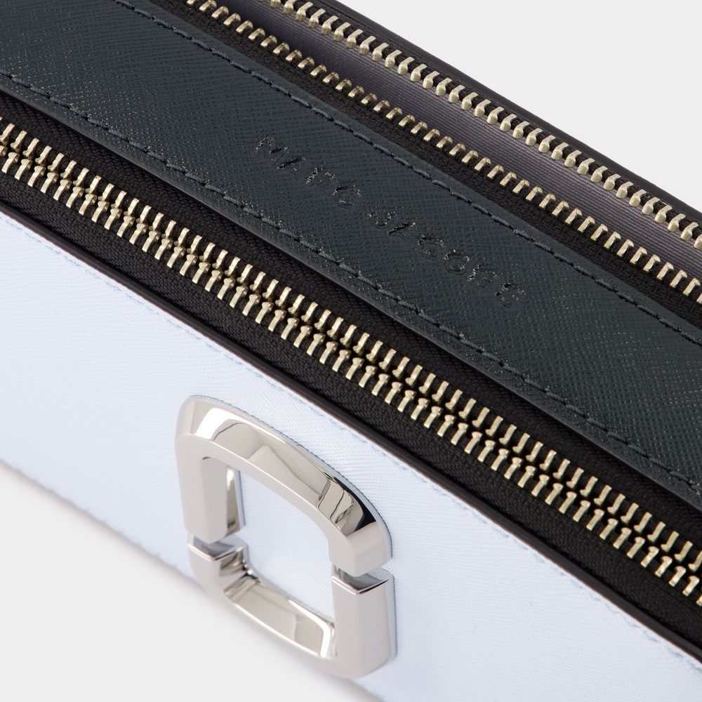 Marc Jacobs The Snapshot Crossbody In Gray