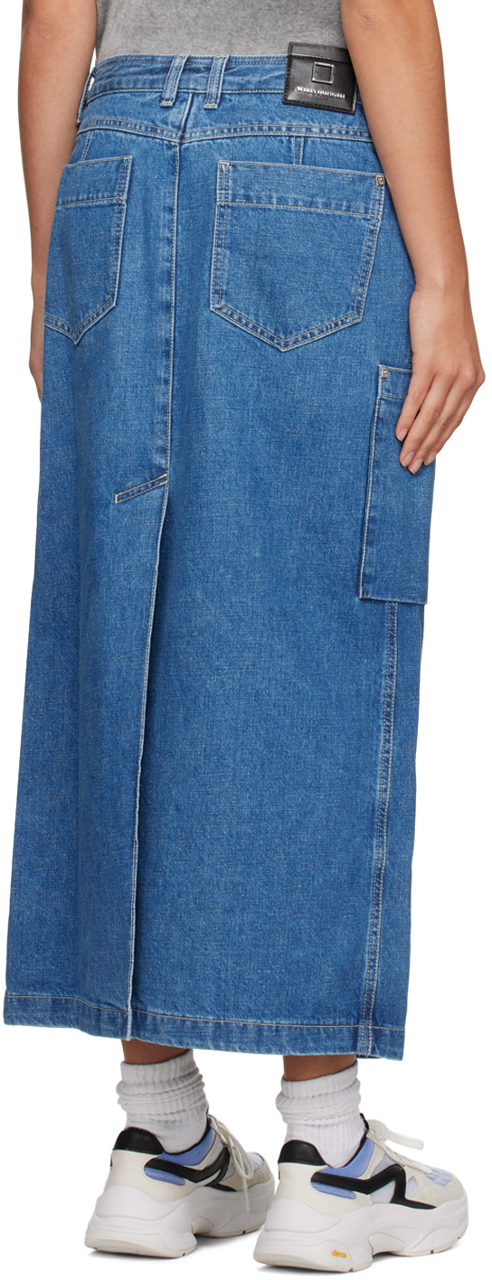 WOOYOUNGMI COWBOY POCKET SKIRT 
