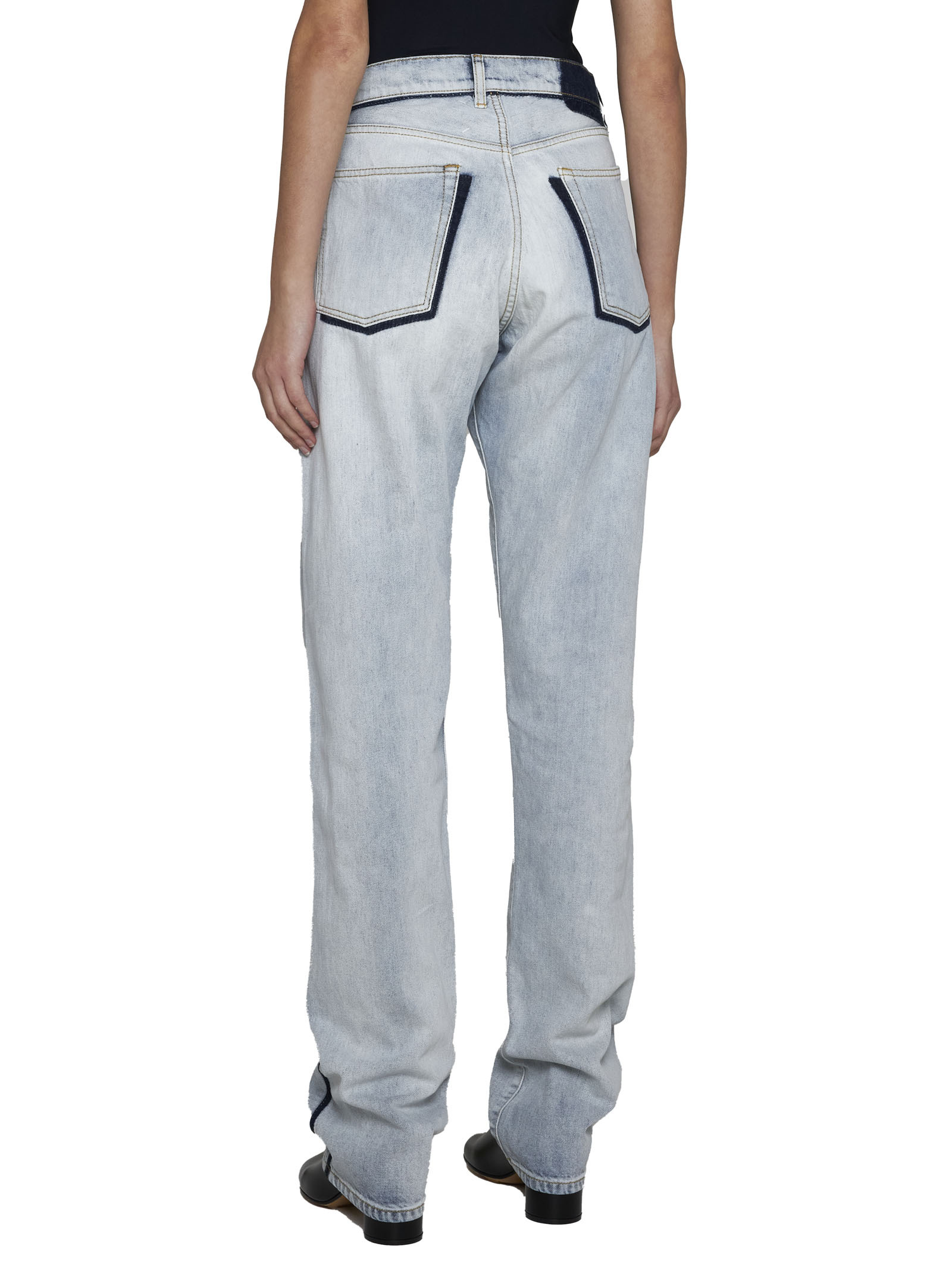 Maison Margiela Jeans In Blue