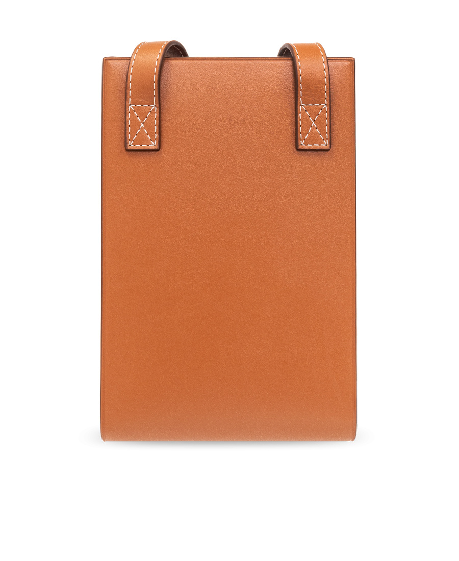 Jacquemus Le Gadju Neck Wallet In Brown