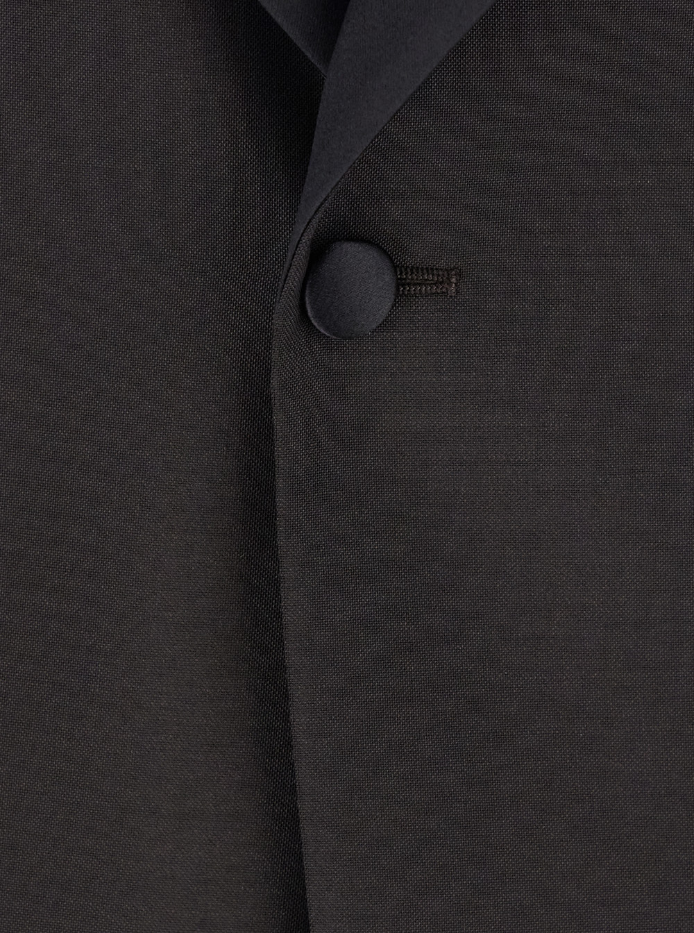 Emporio Armani Brown Single-breasted Jacket With Shawl Revers In Wool Blend Man In Brown