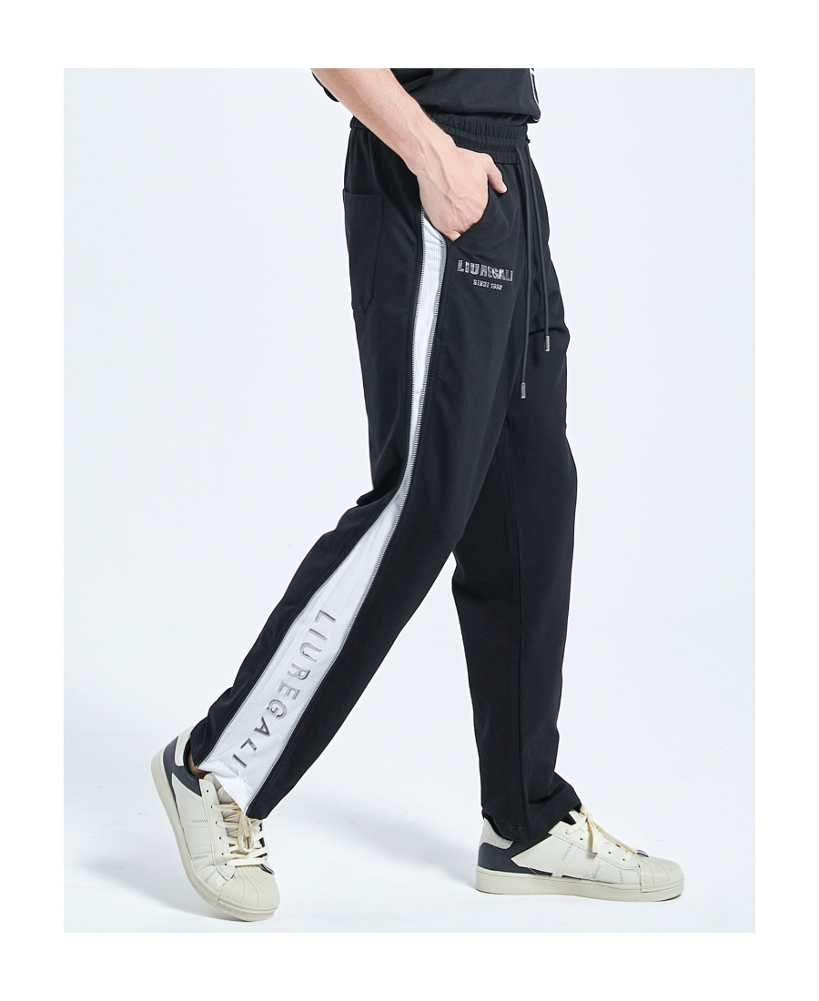 Liuregali Straight Casual Pants In Black