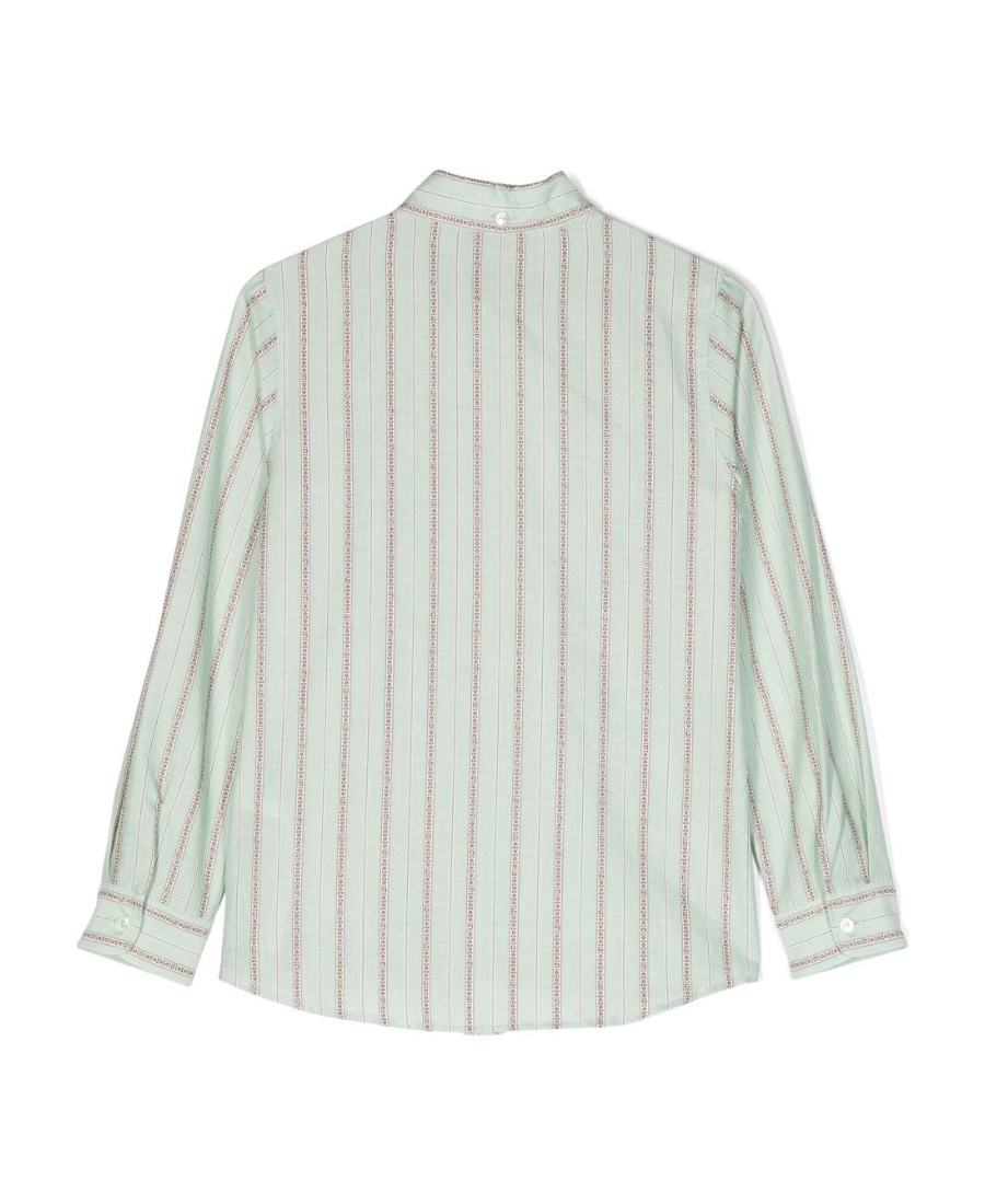 Gucci Stripe-pattern Long-sleeve Shirt In White