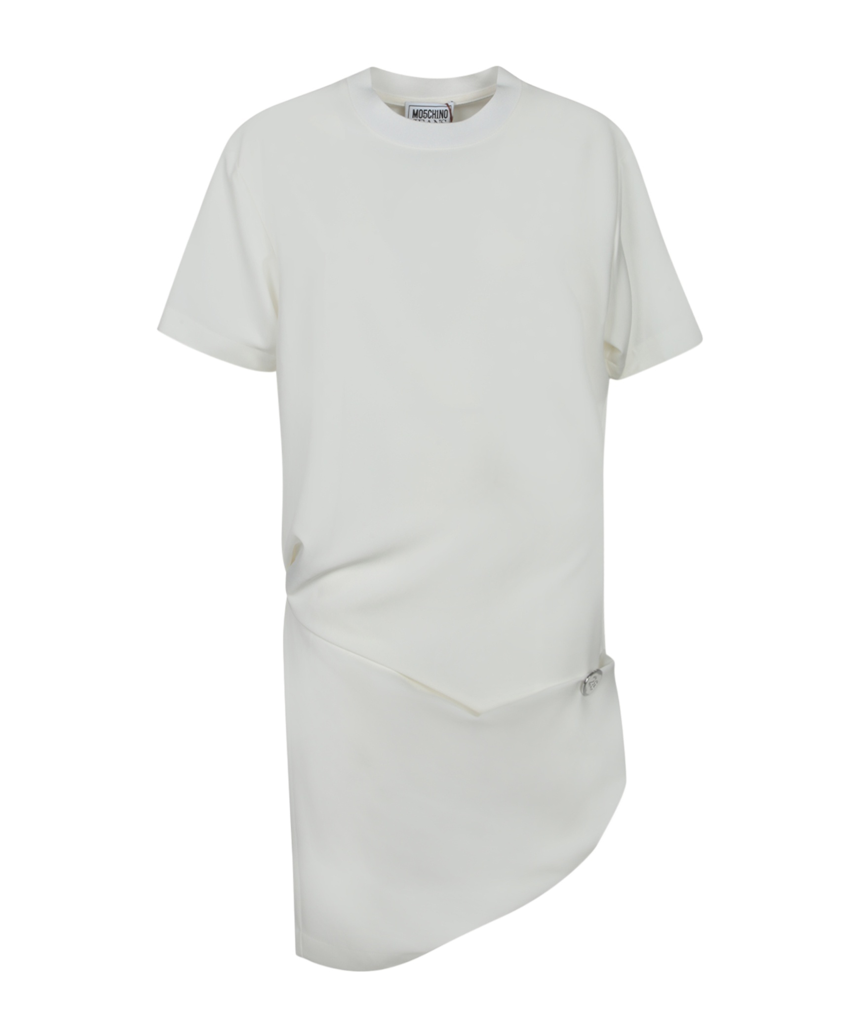 Moschino Jeans Asymmetric Dress In Gray