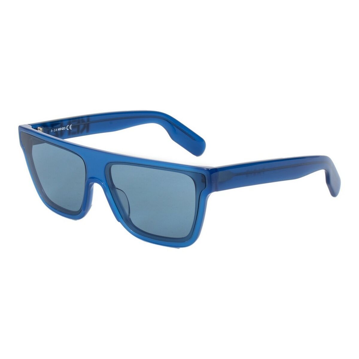 Kenzo Logo Sunglasses In Blue