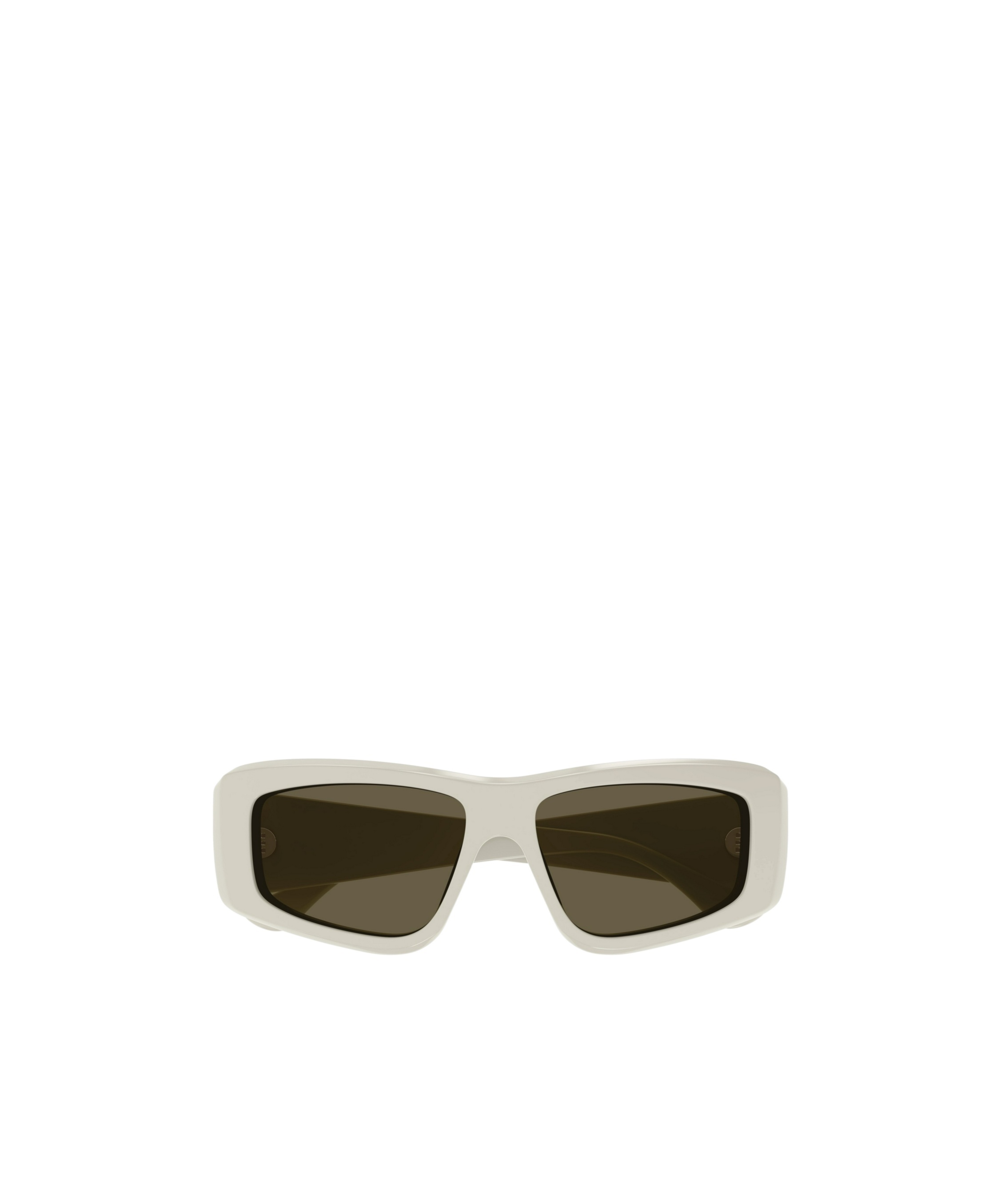 Chloé Eyewear Rectangular Frame Sunglasses In White