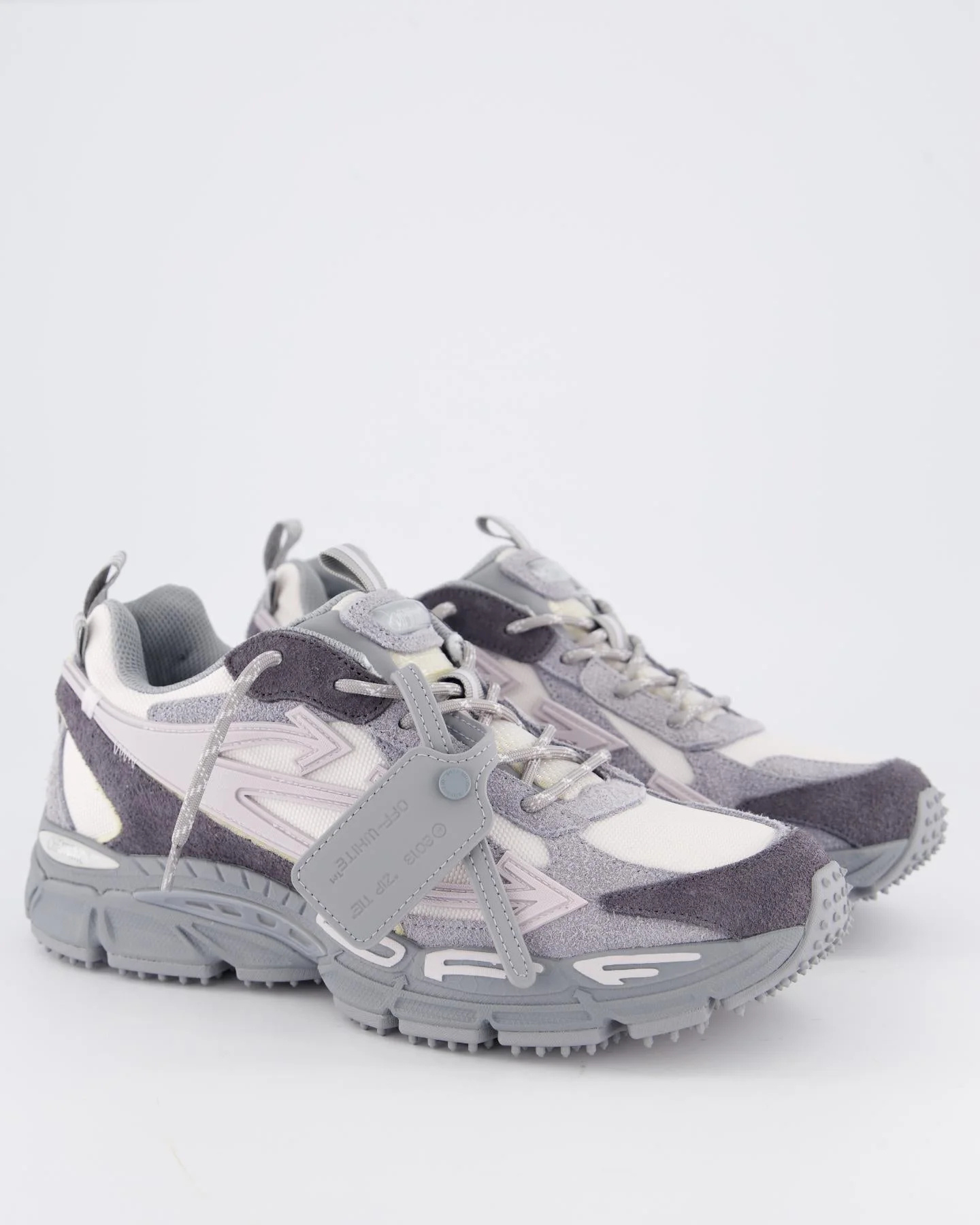 Off-white Be Right Back Sneakers In Gray