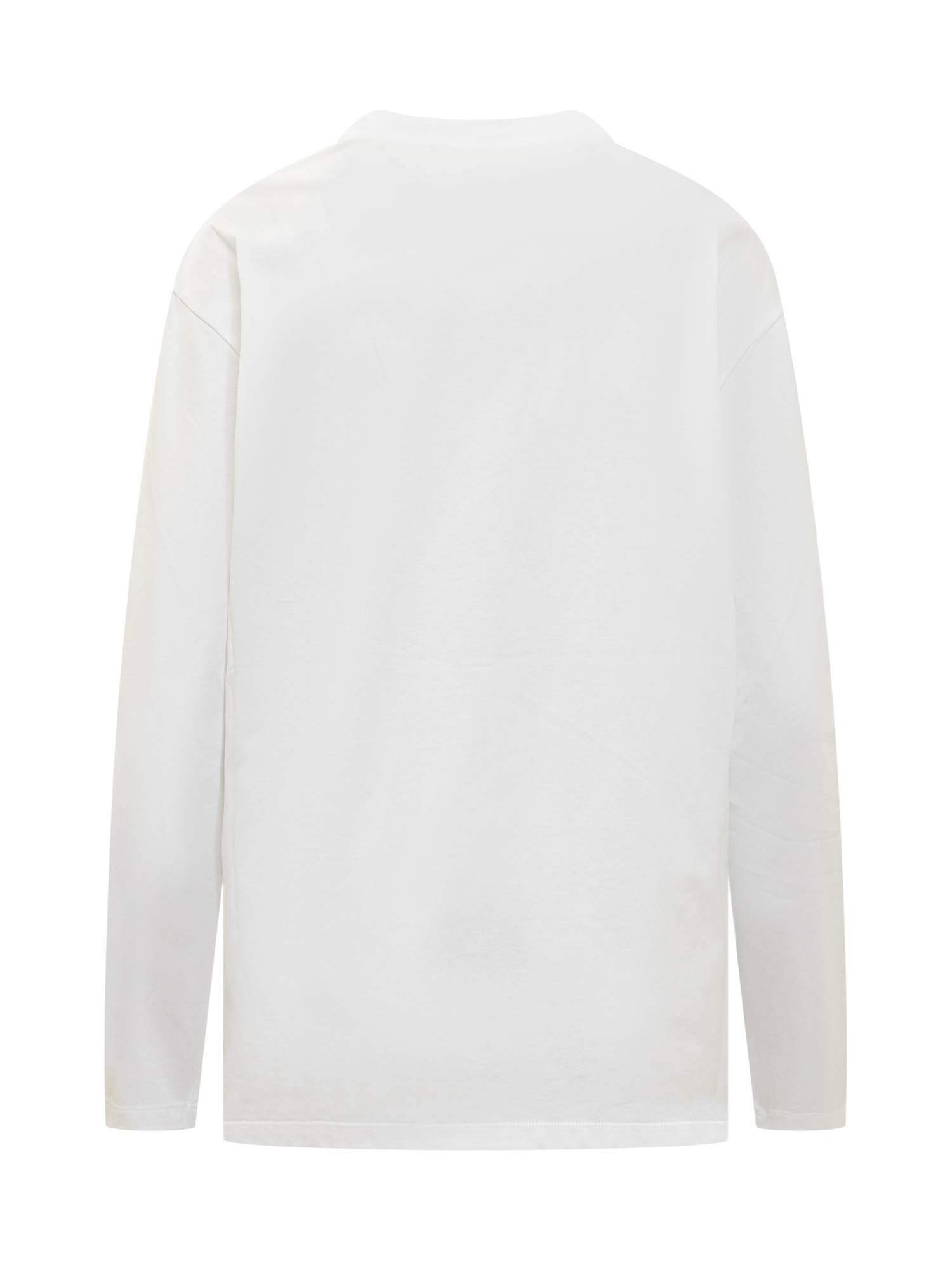 Stella Mccartney Iconic Sustainable Cotton Sweatshirt In White